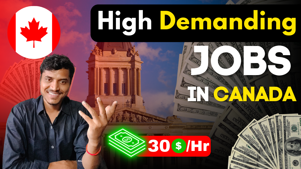 High-Demand Jobs in Canada for Indian Students 2024 -